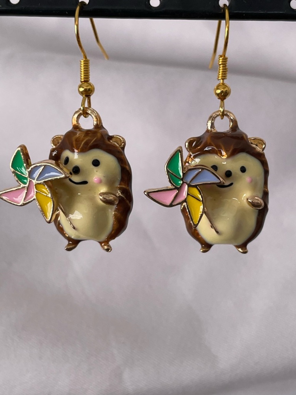 Adorable Hedgehog Earrings